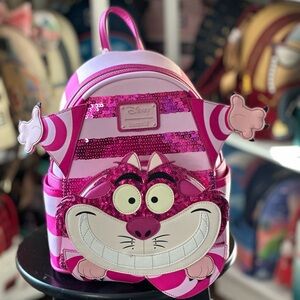 Loungefly Disney Cheshire Cat Sequin Backpack